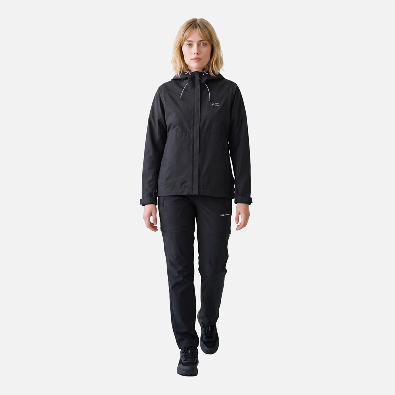 CHAQUETA MUJER TERRAL NEGRO HAKA HONU V27 - 5