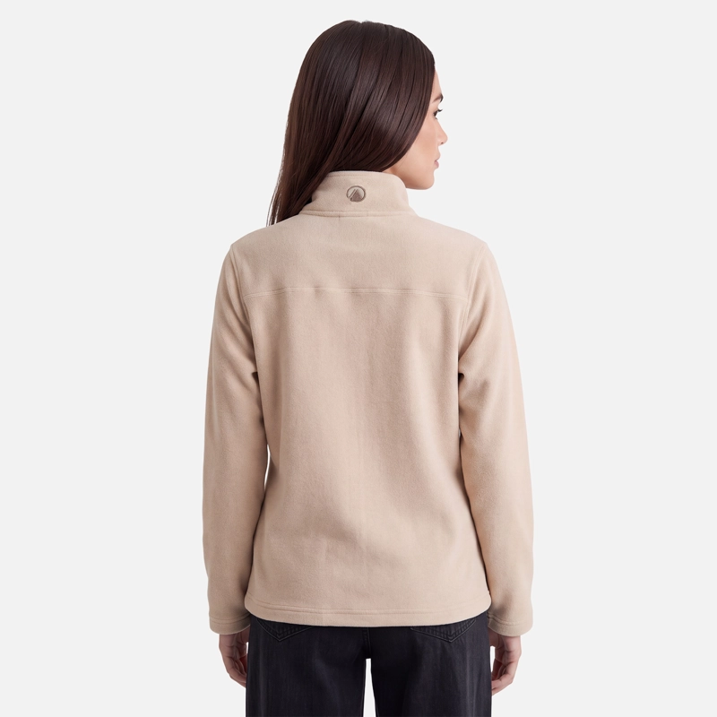 POLAR MUJER ELEMENTAL THERM-PRO FULL ZIP TAUPE LIPPI V27 - 3