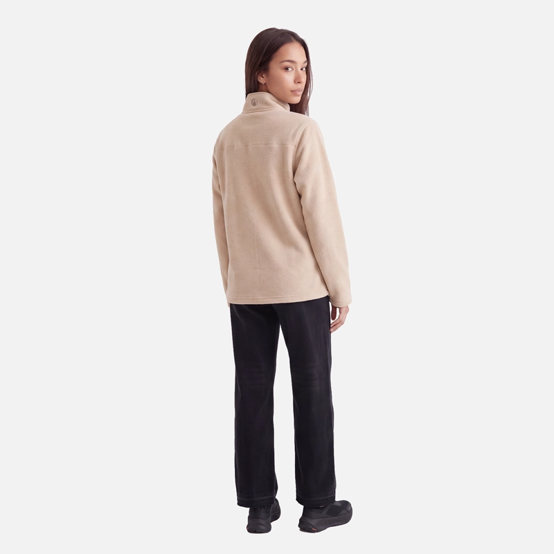 POLAR MUJER ELEMENTAL THERM-PRO FULL ZIP TAUPE LIPPI V27 - 5