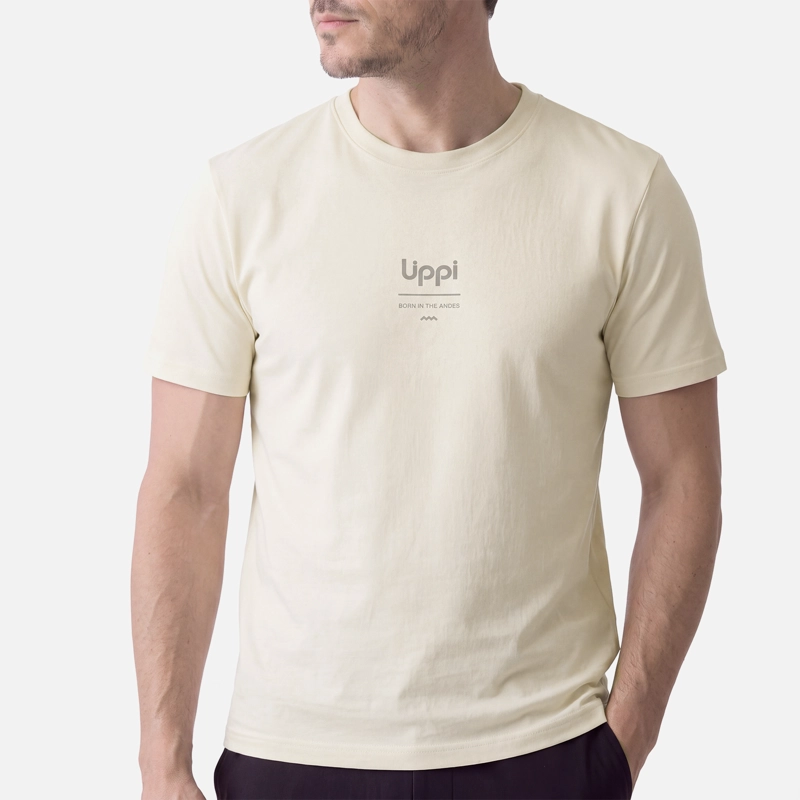 POLERA HOMBRE ULMO SORONA T-SHIRT BEIGE LIPPI V27 - 4