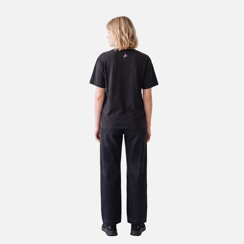 POLERA MUJER GORRION NEGRO HAKA HONU V27 - 4