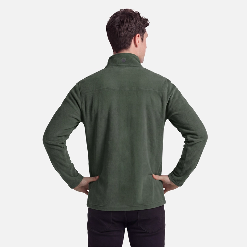 POLAR HOMBRE ELEMENTAL THERM-PRO FULL ZIP VERDE MILITAR LIPPI V27 - 2