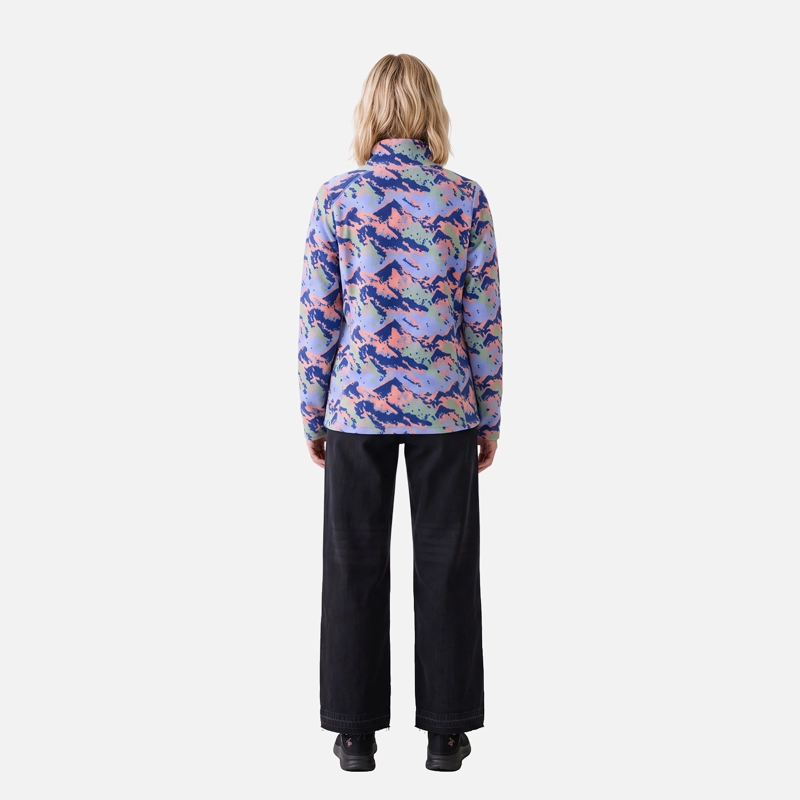 POLAR MUJER ASEGURAO PRINT LAVANDA HAKA HONU V27 - 3