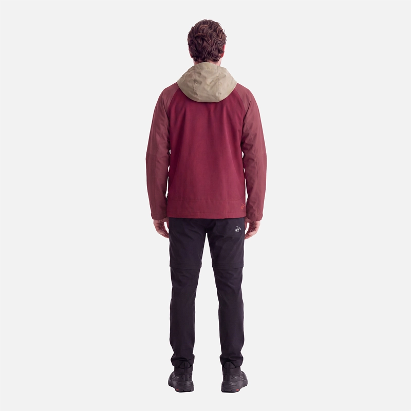 CHAQUETA HOMBRE TERRAL VINO HAKA HONU V27 - 5