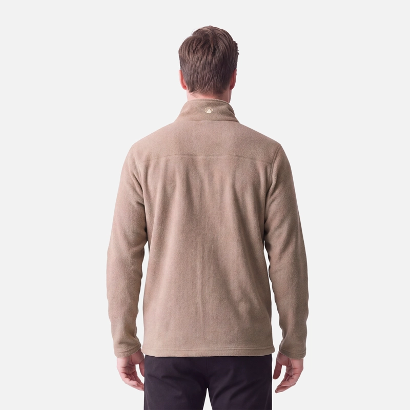 POLAR HOMBRE ELEMENTAL THERM-PRO 1/4 ZIP CANELA LIPPI V27 - 2