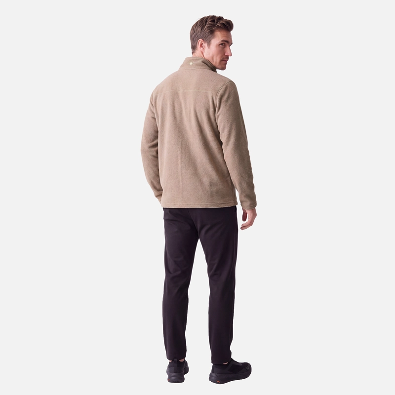 POLAR HOMBRE ELEMENTAL THERM-PRO 1/4 ZIP CANELA LIPPI V27 - 6