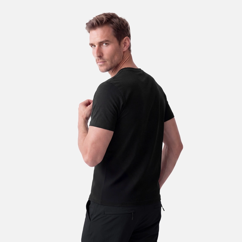 POLERA HOMBRE ULMO T-SHIRT NEGRO LIPPI V27 - 2