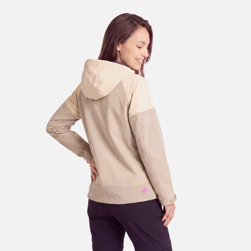 CHAQUETA MUJER TERRAL CREMA HAKA HONU V27 - 2
