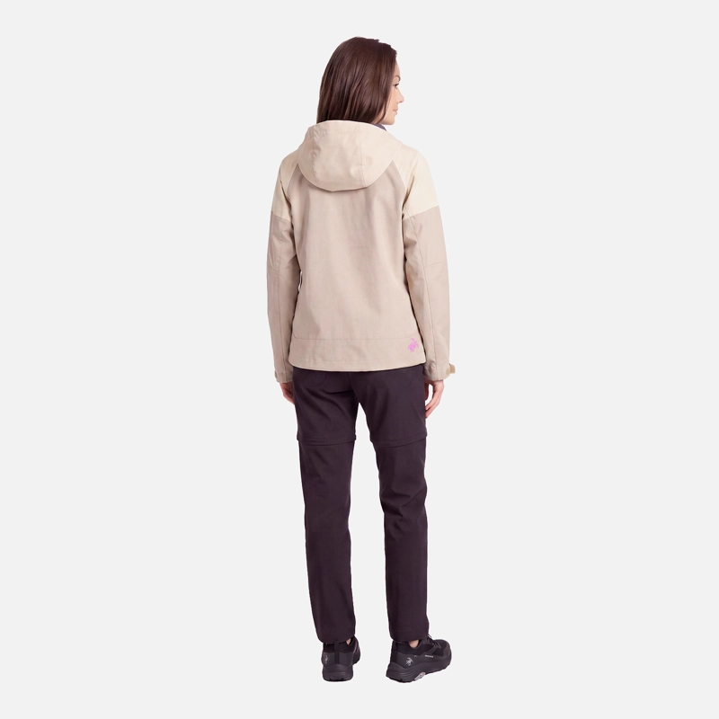 CHAQUETA MUJER TERRAL CREMA HAKA HONU V27 - 6