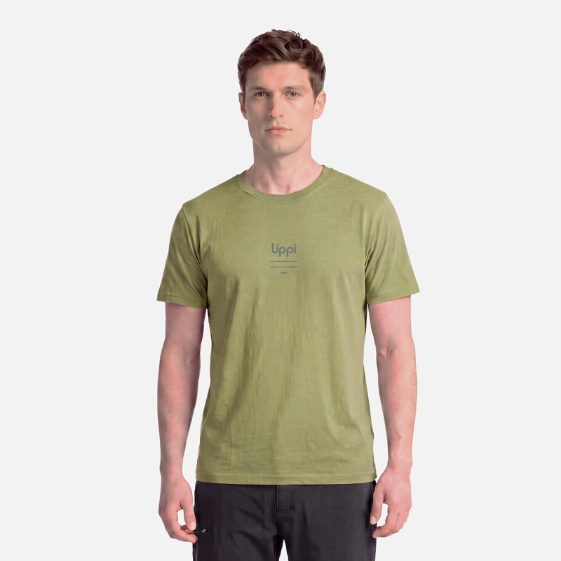 POLERA HOMBRE ULMO SORONA T-SHIRT VERDE LIPPI V27 - 1