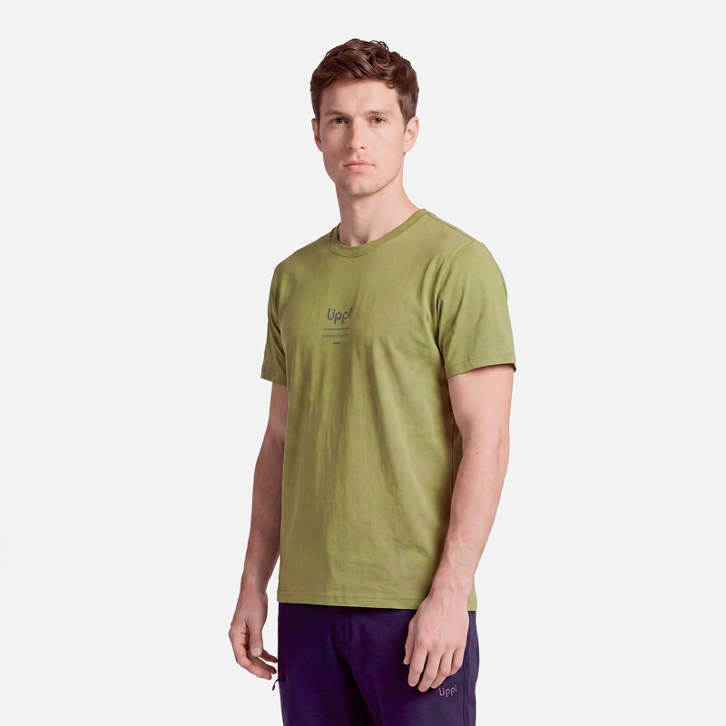 POLERA HOMBRE ULMO SORONA T-SHIRT VERDE LIPPI V27 - 2