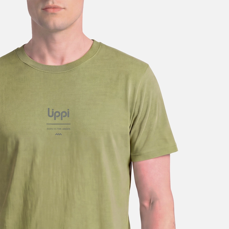 POLERA HOMBRE ULMO SORONA T-SHIRT VERDE LIPPI V27 - 4