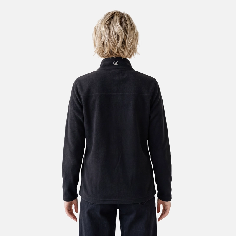POLAR MUJER ELEMENTAL THERM-PRO 1/4 ZIP NEGRO LIPPI V27 - 2