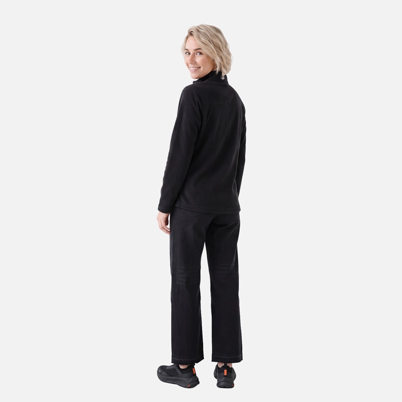 POLAR MUJER ELEMENTAL THERM-PRO 1/4 ZIP NEGRO LIPPI V27 - 5