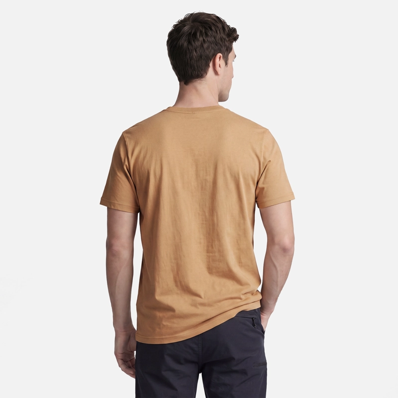 POLERA HOMBRE ULMO FRONT PRINT T-SHIRT CAMEL LIPPI V27 - 2