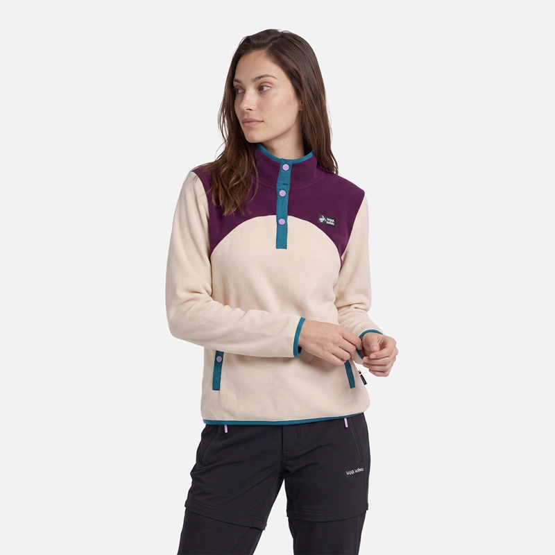 POLAR MUJER TOKERAU CREMA HAKA HONU V27 - 1