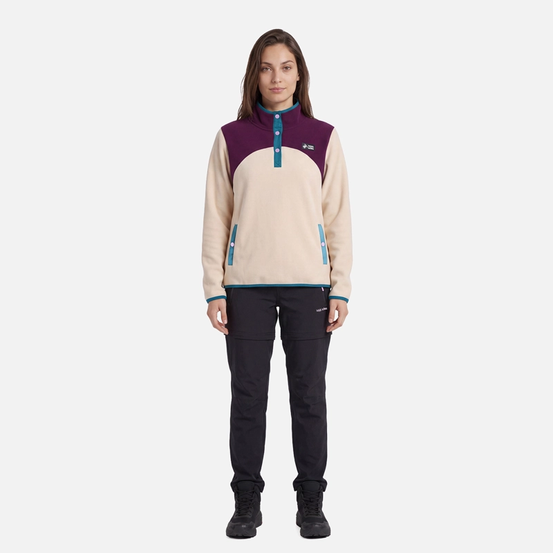 POLAR MUJER TOKERAU CREMA HAKA HONU V27 - 4