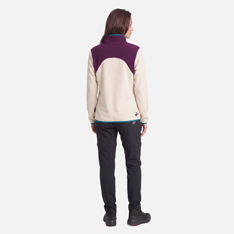 POLAR MUJER TOKERAU CREMA HAKA HONU V27 - 5