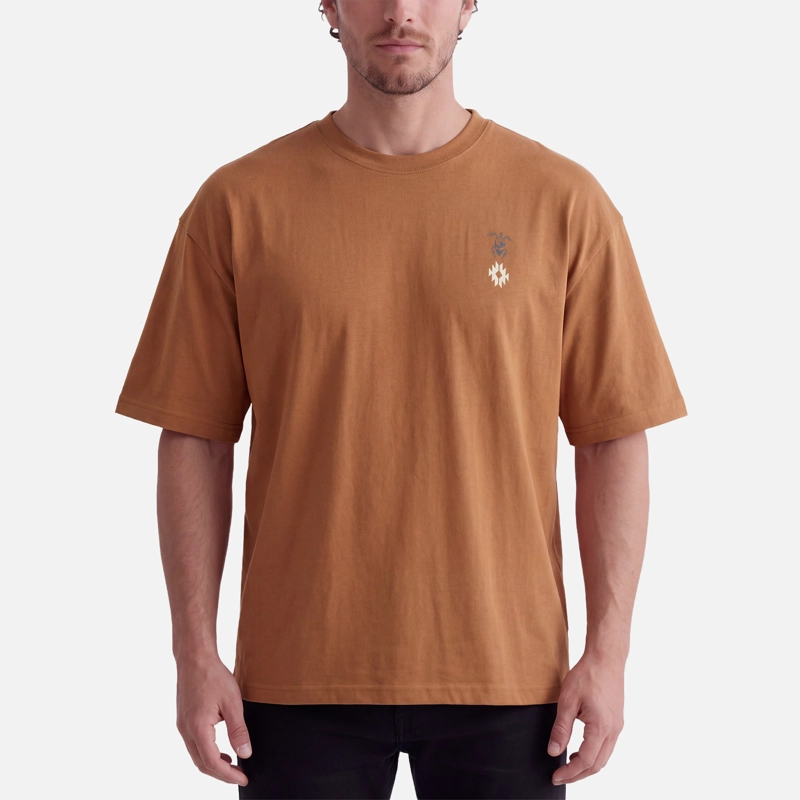 POLERA HOMBRE NORTE GRANDE MOSTAZA HAKA HONU V27 - 3