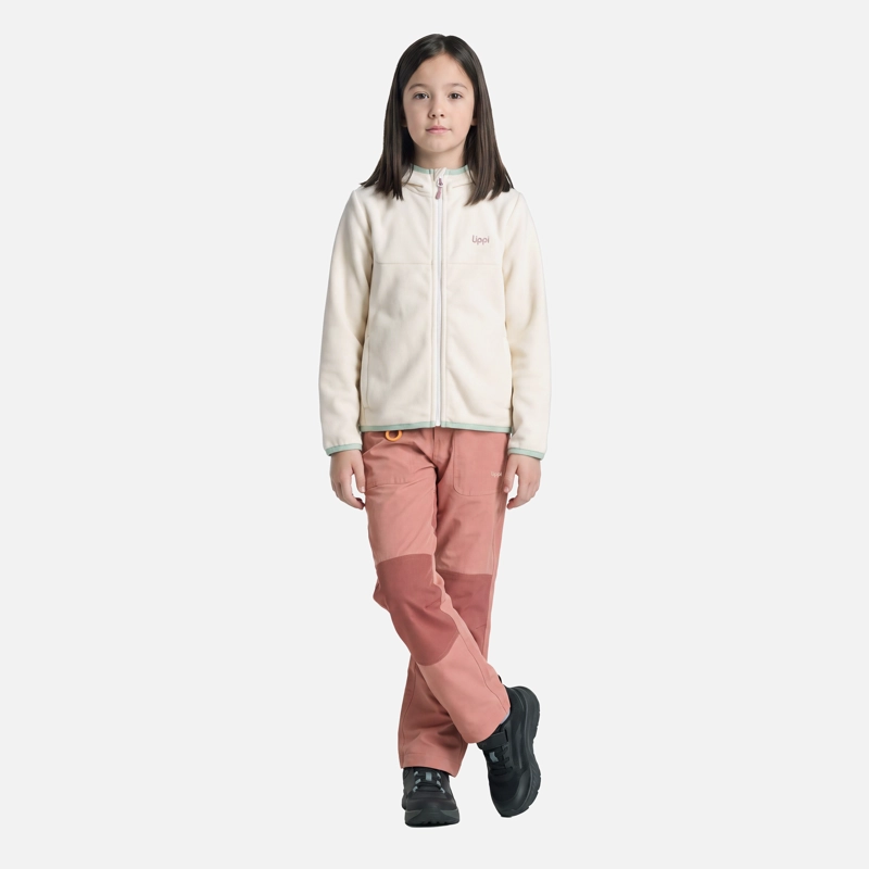 POLAR NIÑA E-ONE FULL ZIP HOODY CREMA LIPPI V27 - 3