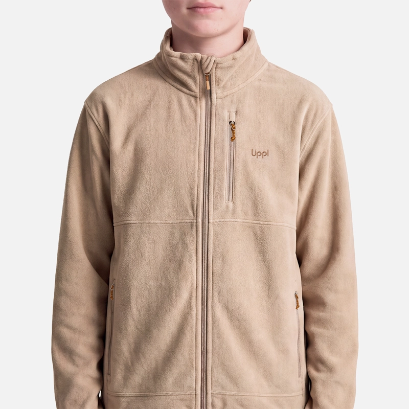 POLAR TEEN BOY E-ONE THERM-PRO FULL ZIP CANELA LIPPI V27 - 2