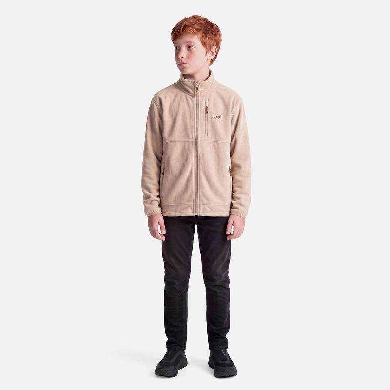POLAR TEEN BOY E-ONE THERM-PRO FULL ZIP CANELA LIPPI V27 - 3