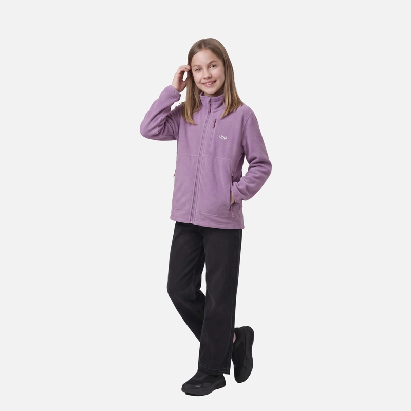 POLAR TEEN GIRL E-ONE THERM-PRO FULL ZIP PURPURA CLARO LIPPI V27 - 3