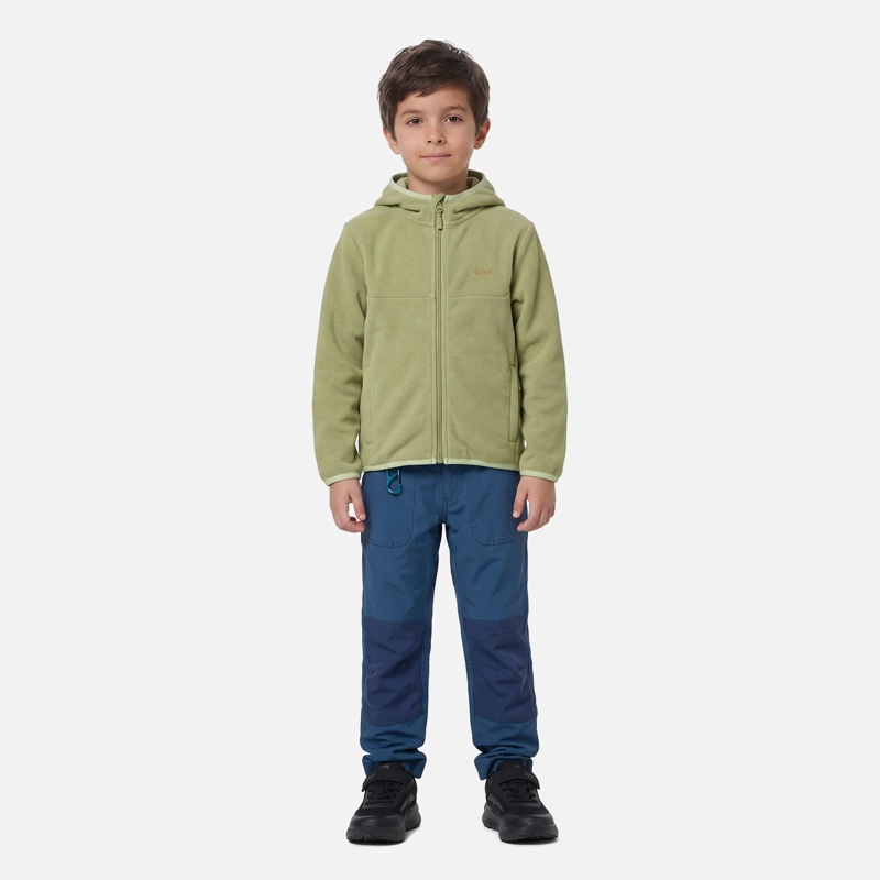POLAR NIÑO E-ONE FULL ZIP HOODY VERDE LIPPI V27 - 3