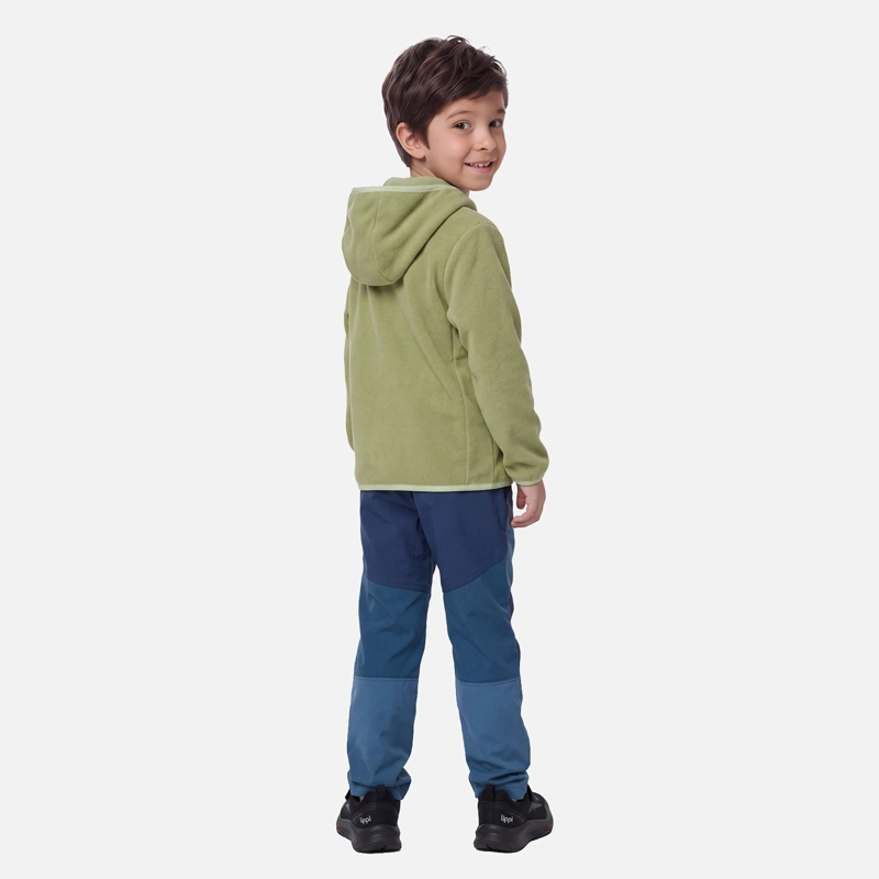 POLAR NIÑO E-ONE FULL ZIP HOODY VERDE LIPPI V27 - 4