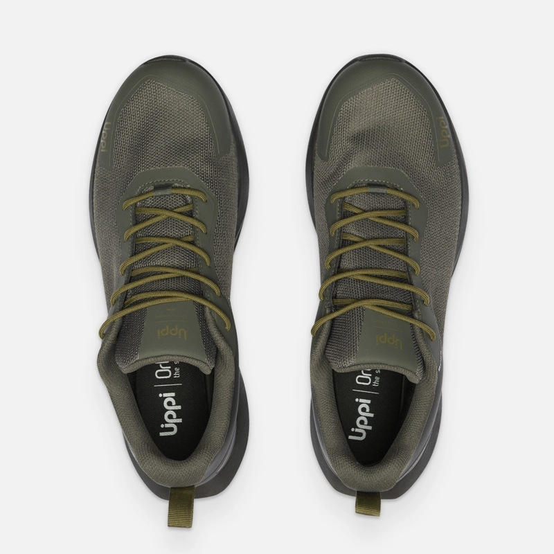 ZAPATILLA HOMBRE IRON STONE II VERDE MILITAR LIPPI - 6