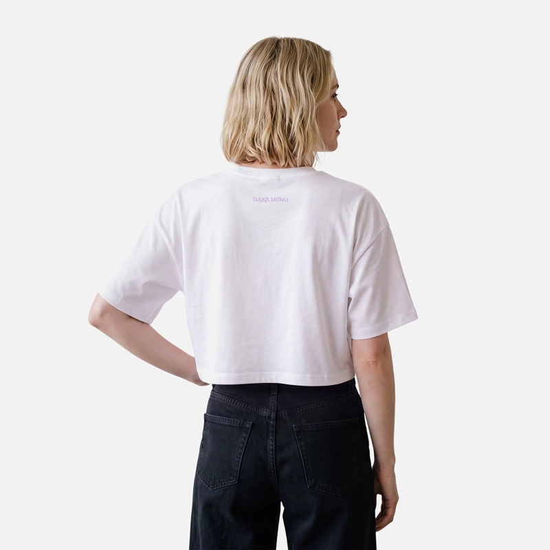 POLERA MUJER FLOREADA BLANCO HAKA HONU V27 - 3