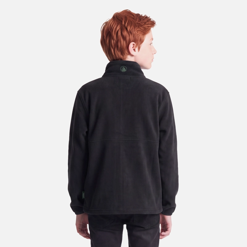 POLAR TEEN BOY E-ONE THERM-PRO FULL ZIP NEGRO LIPPI V27 - 2