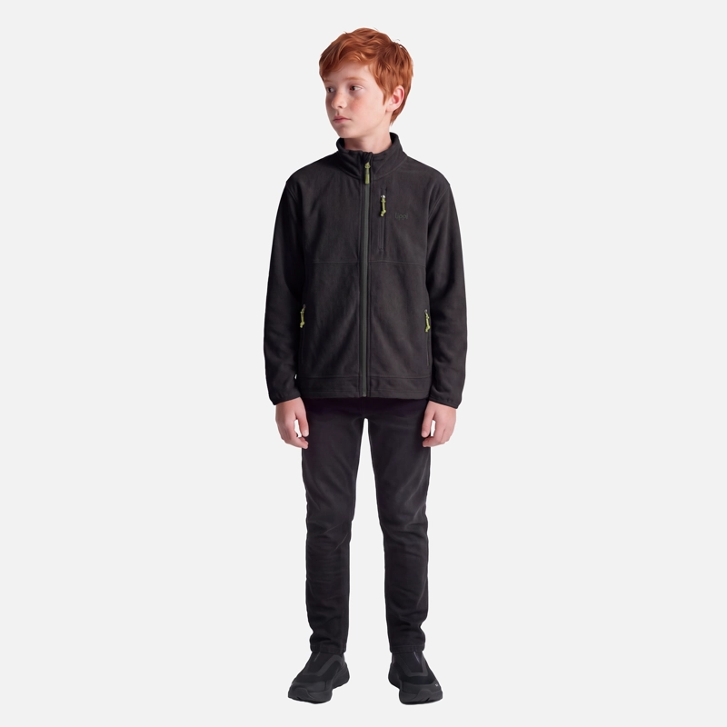POLAR TEEN BOY E-ONE THERM-PRO FULL ZIP NEGRO LIPPI V27 - 3