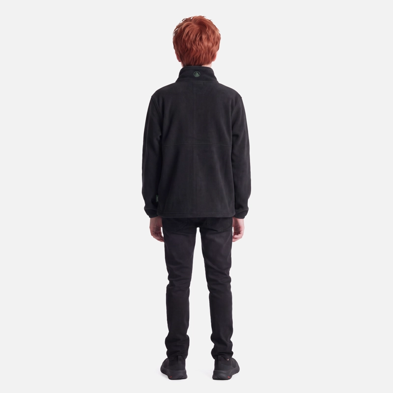 POLAR TEEN BOY E-ONE THERM-PRO FULL ZIP NEGRO LIPPI V27 - 4