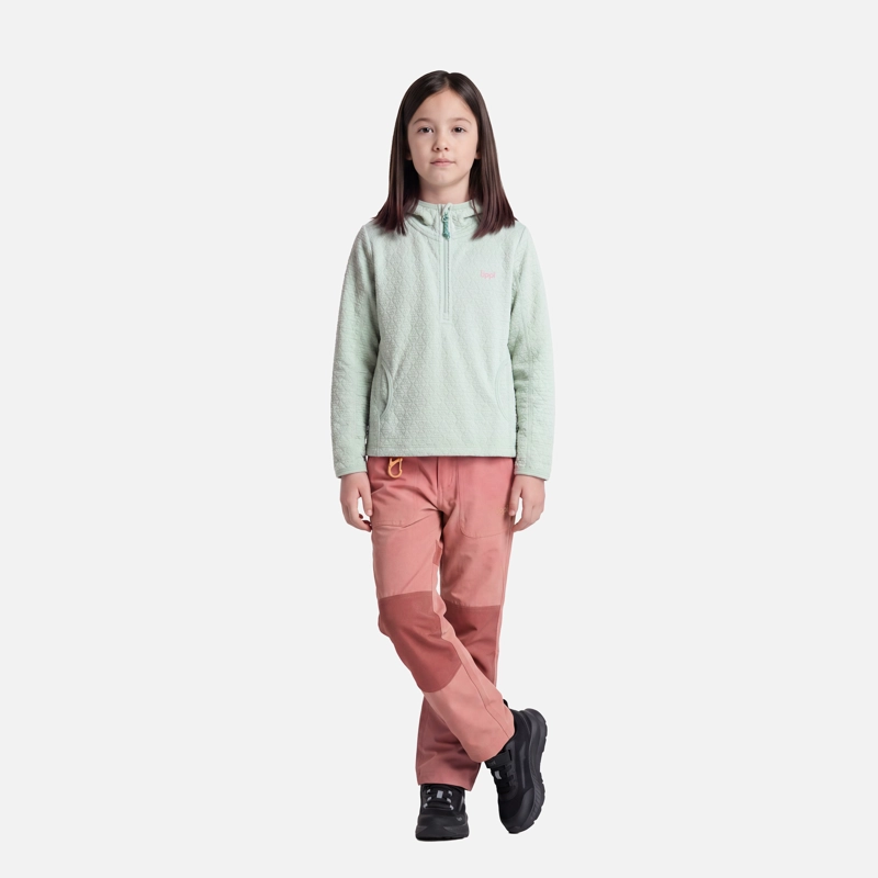 POLERON NIÑA SALTAMONTES NANO-F 1/4 ZIP HOODY JADE LIPPI V27 - 3