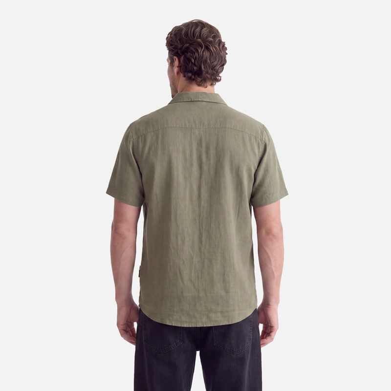 CAMISA HOMBRE LINAJE VERDE OLIVA HAKA HONU V27 - 3
