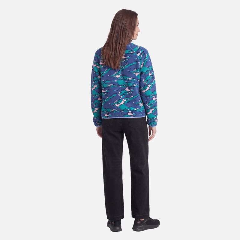POLAR MUJER FOGON PRINT TURQUESA HAKA HONU V27 - 4