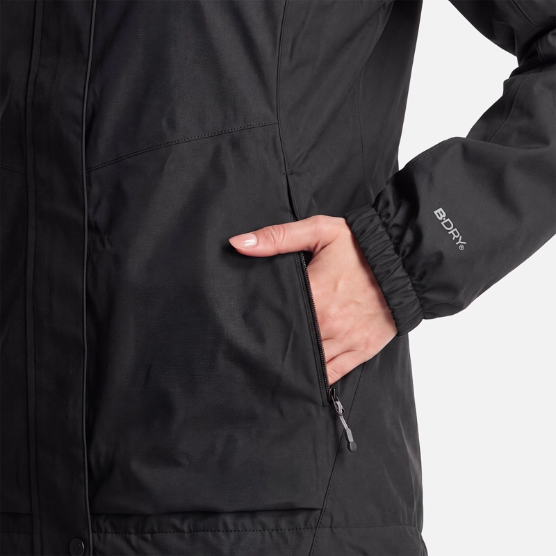 CHAQUETA MUJER BLIZZARD B-DRY HOODY JACKET NEGRO LIPPI V27 - 4