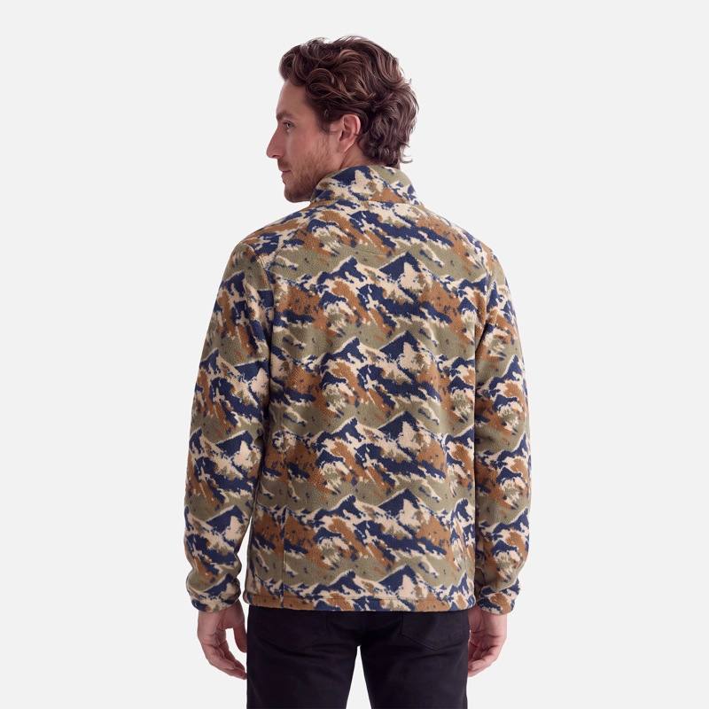 POLAR HOMBRE ASEGURAO PRINT OLIVA HAKA HONU V27 - 2