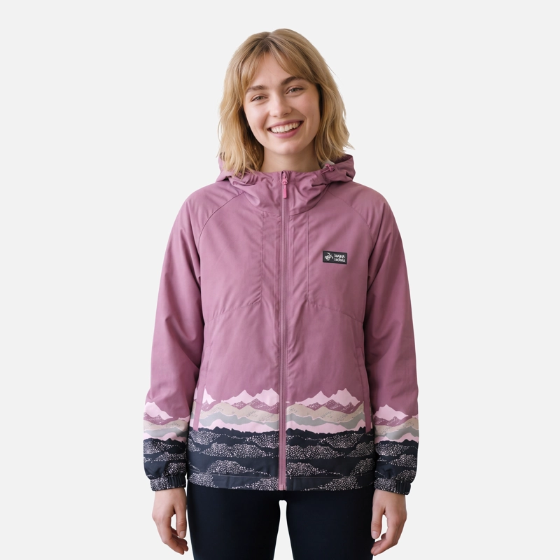 CHAQUETA MUJER APERRAO PRINT LILA HAKA HONU V27 - 1