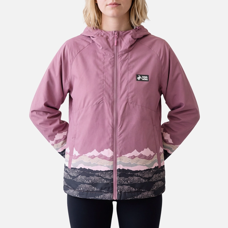 CHAQUETA MUJER APERRAO PRINT LILA HAKA HONU V27 - 4