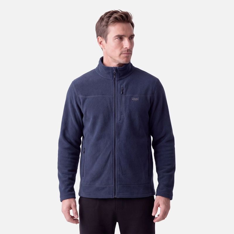 POLAR HOMBRE ELEMENTAL THERM-PRO FULL ZIP AZUL MARINO LIPPI V27 - 1