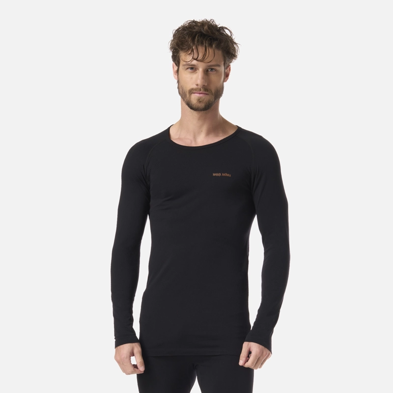 PRIMERA CAPA HOMBRE PUMA AUSTRAL TOP NEGRO HAKA HONU V27 - 1