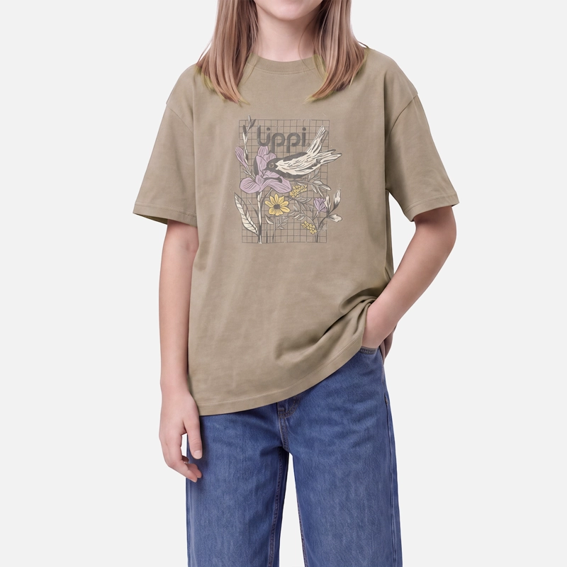 POLERA TEEN GIRL ULMO T-SHIRT CANELA LIPPI V27 - 3