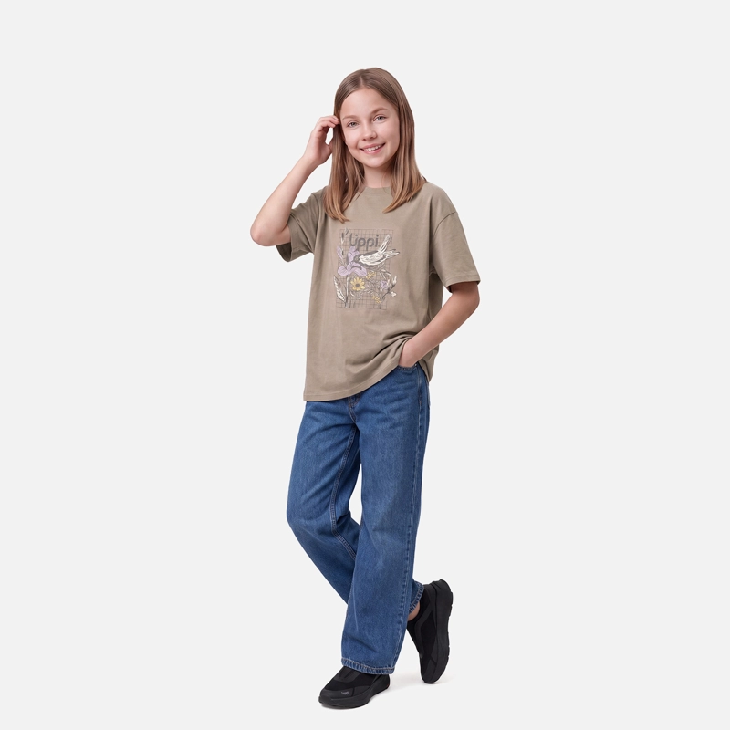 POLERA TEEN GIRL ULMO T-SHIRT CANELA LIPPI V27 - 5