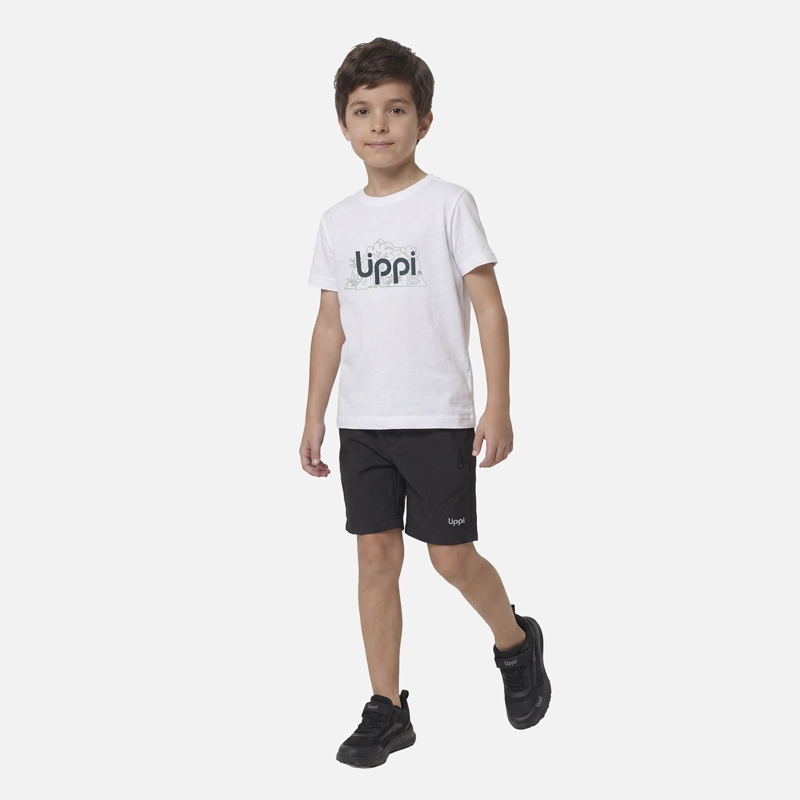POLERA NIÑO ULMO T-SHIRT BLANCO LIPPI V27 - 4