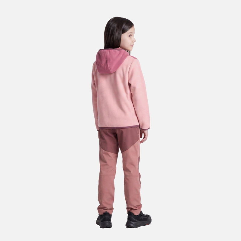 POLAR NIÑA E-ONE FULL ZIP HOODY ROSADO LIPPI V27 - 4