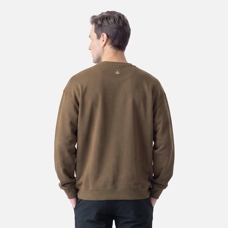 POLERON HOMBRE ULMO CREWNECK SWEATSHIRT CAFE LIPPI V27 - 3