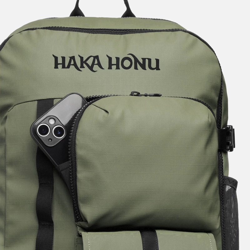 MOCHILA TROME 28L VERDE MILITAR HAKA HONU V27 - 4