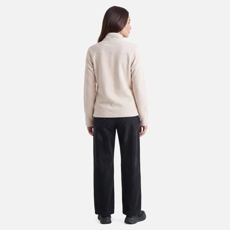 POLAR MUJER ELEMENTAL THERM-PRO 1/4 ZIP BEIGE LIPPI V27 - 6